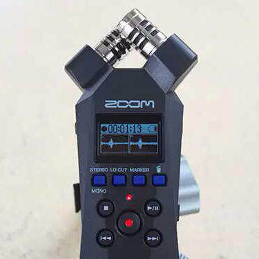 ZOOM H1essential H4/6 32位浮点小巧便携录音笔机调音台单反同步