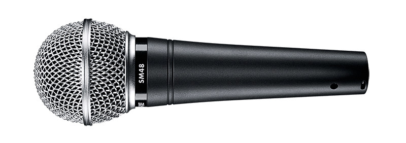 Shure/舒尔 SM48 主唱/伴唱/K歌/卡拉OK家用专业有线话筒/麦克风