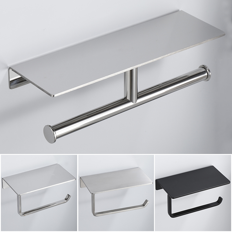 纸巾架不锈钢厕所卫生间双手机