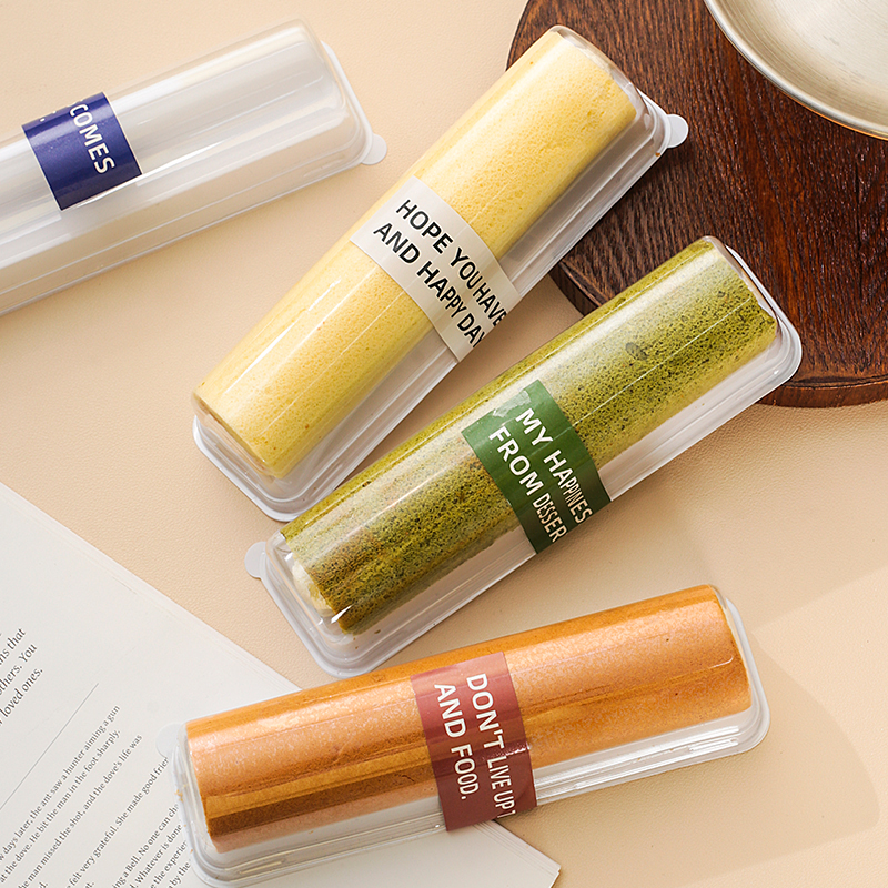 长条蛋糕卷包装盒毛巾卷瑞士卷