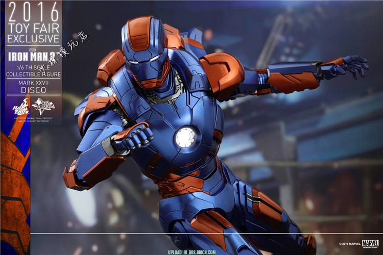 全新现货 hottoys ht mms371 1:6 会场限定钢铁侠mk27 迪斯科