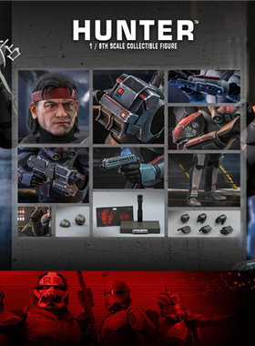 全新现货 HotToys HT TMS050 1/6 星球大战 残次品小队 猎人