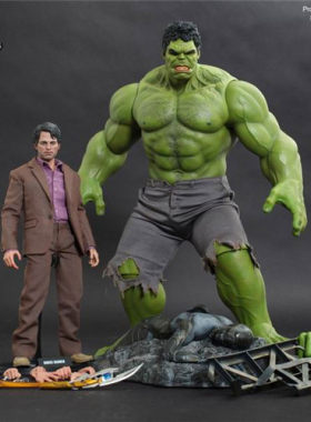HotToys绿巨人班纳博士双人套