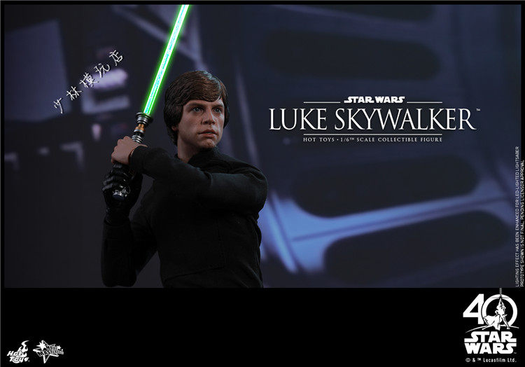 全新现货 HotToys HT MMS429 星球大战 绝地归来 天行者黑衣卢克
