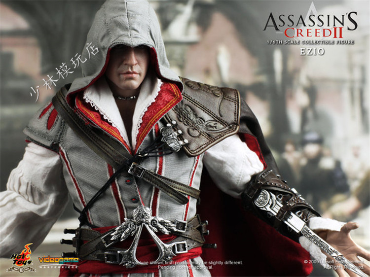 全新现货 hottoys ht vgm12 1/6 刺客信条 ezio 艾吉奥