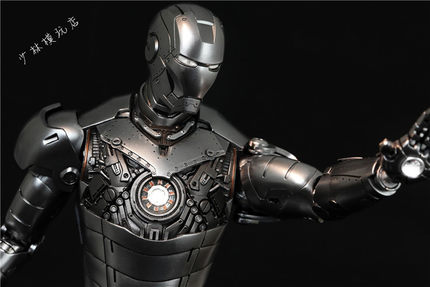 全新现货 HotToys HT MMS150 1/6 钢铁侠MK2 拆解版 盔甲分解