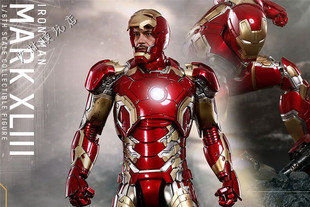 全新现货 HotToys HT MMS278-D09 复仇者联盟 合金压铸钢铁侠MK43