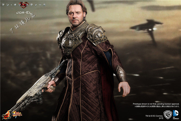 全新现货 HotToys HT 1/6 MMS201 超人:钢铁之躯 超人之父 乔艾尔