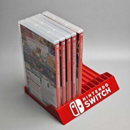 Switch实体卡带盒任天堂游戏收纳架 3D打印个性化定制2代通用底座