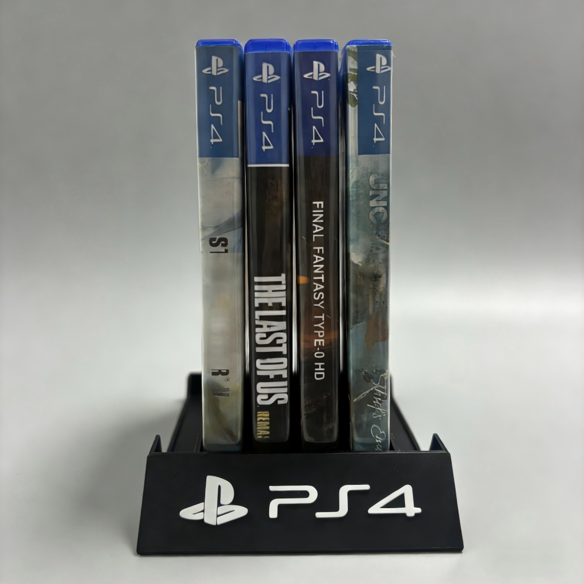 高端材质PS4游戏PS5游戏光盘桌面收纳支架新品配件PS卡带收纳盒