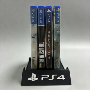 高端材质PS4游戏PS5游戏光盘桌面收纳支架新品配件PS卡带收纳盒