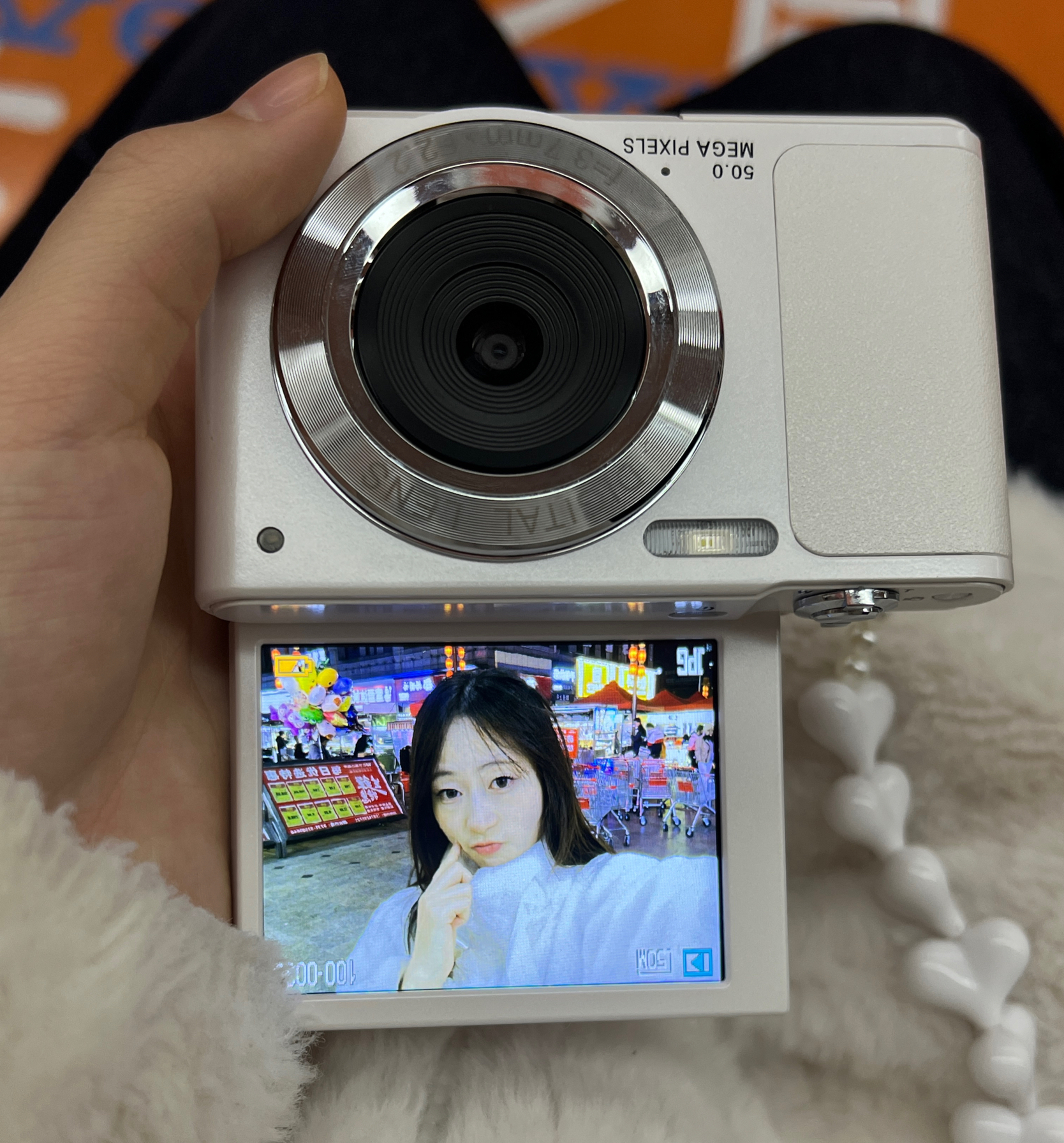 Snsu G9自拍数码照相机高清美颜照相机女生生日礼物学生Ccd复古