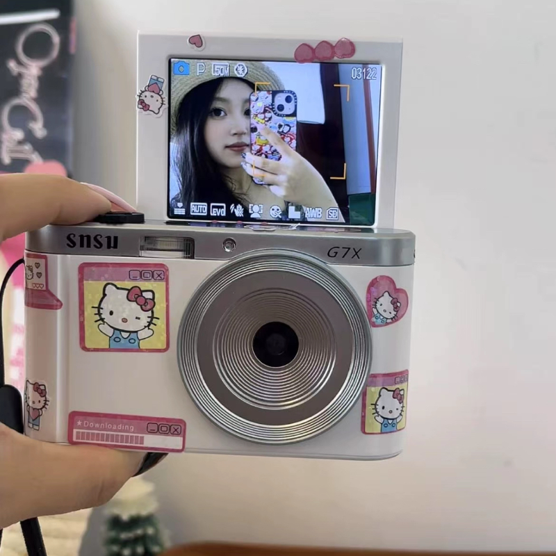 SNSU学生党单反ccd照相机数码高清旅游随身小型微单入门女生口袋