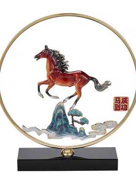 开业大吉办公室桌面全铜高档礼物