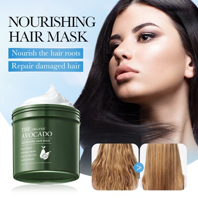 Avocado Nourishing Smooth Hair Mask Repair Dry 牛油果发膜