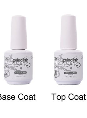 Top Coat Base Coat Shiny Gel Nail Polish UV quality Glaze