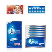 3D WHITE Teeth Whitening Stripes tooth Bleaching Tool tooth stickers thumbnail 2