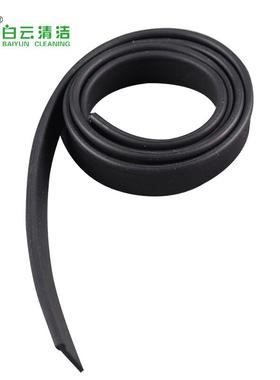 AF06109玻璃刮条胶条配件橡胶胶条黑色105厘米