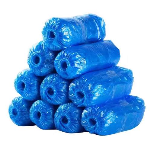 贝傅特一次性PE鞋套加厚脚套室内机房样板间厂房塑料防水防滑鞋套