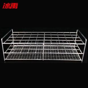 426不锈钢钢丝试管架比色管架30mm40孔 冰禹BYA