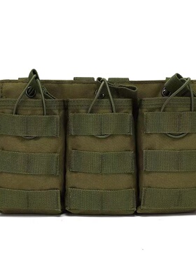 战术背心三连包 Molle双腰包连包杂物包2、3连包AK M4单联收纳包