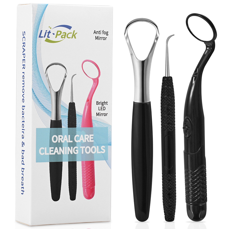 发光口腔镜舌苔刮除器刮牙钩