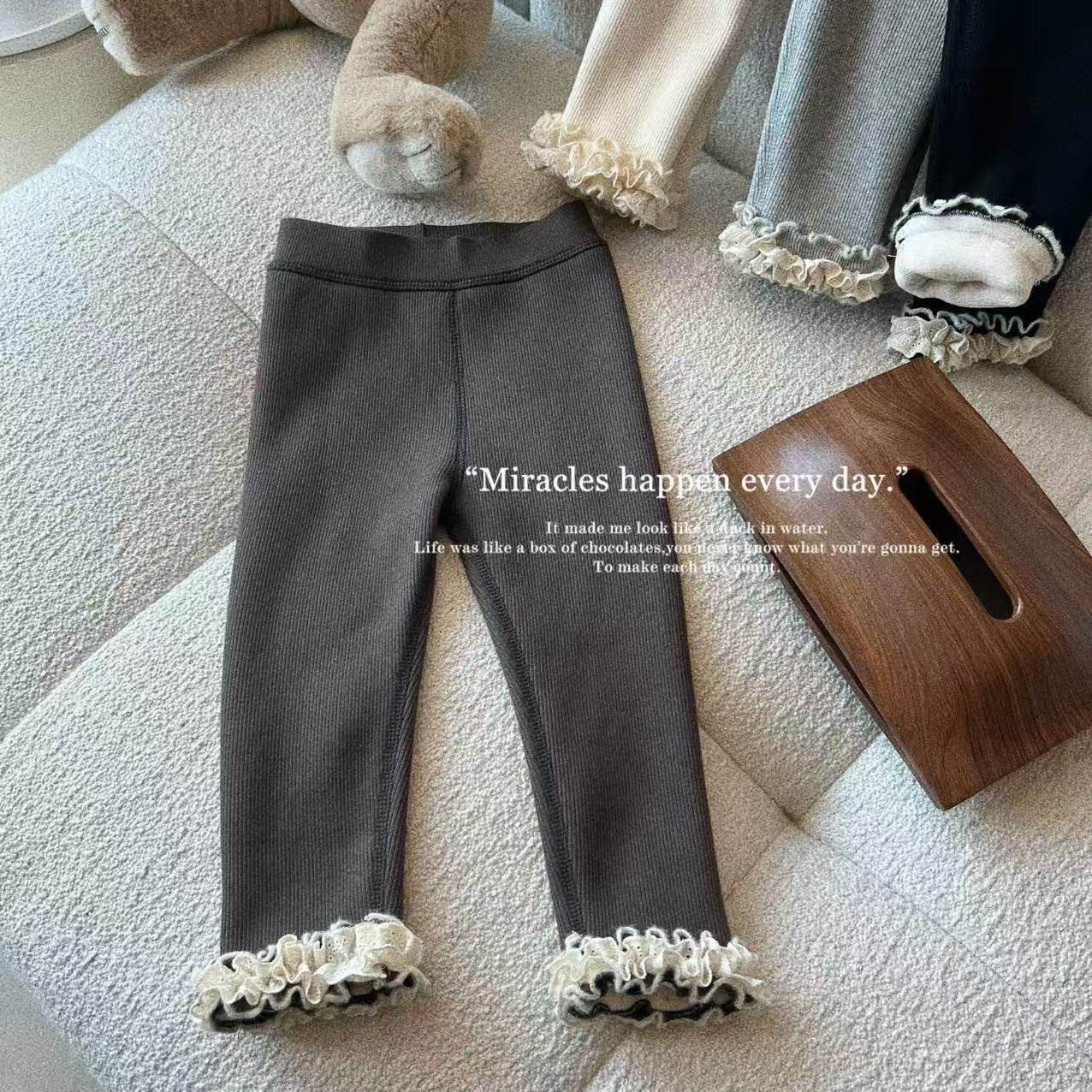 BZNL·25冬~毛毛花边打底裤6121