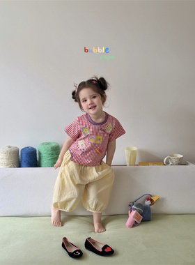 Bubble·26夏~束脚口七分休闲裤FX25530