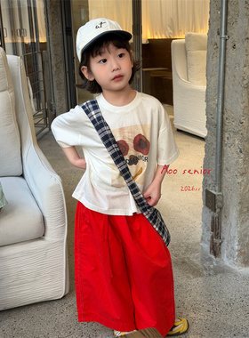 Aoo·26春~织带棉布裤26x61107