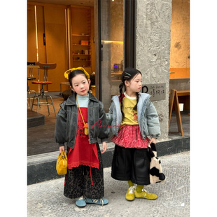 Aoo·25冬 25D58065 豹纹休闲裤