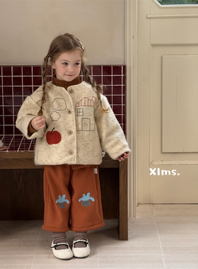 XLMS·25冬~苹果小房子外套25723 需冷水手洗！