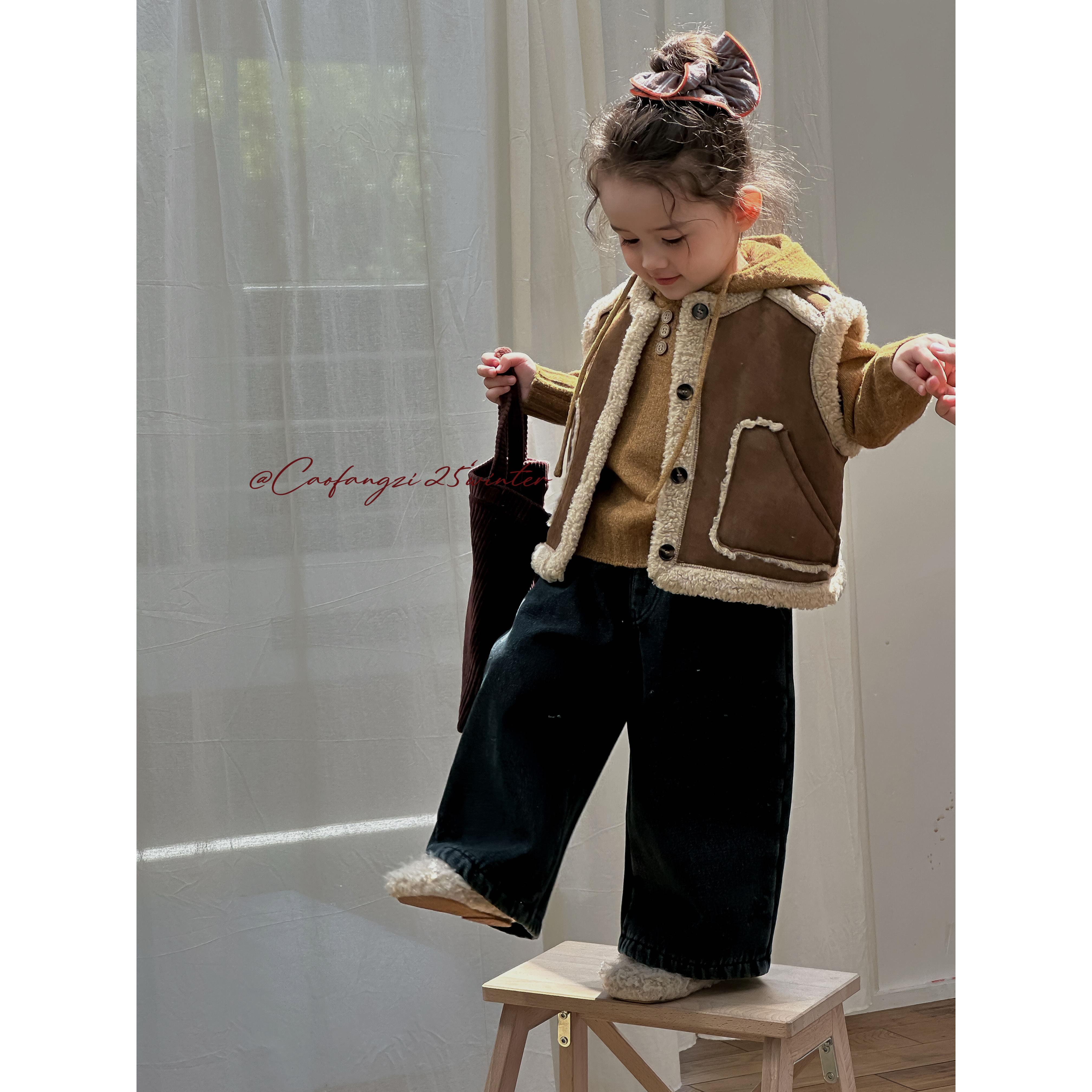 CFZ·25冬~皮毛一体马甲25377（汉服）