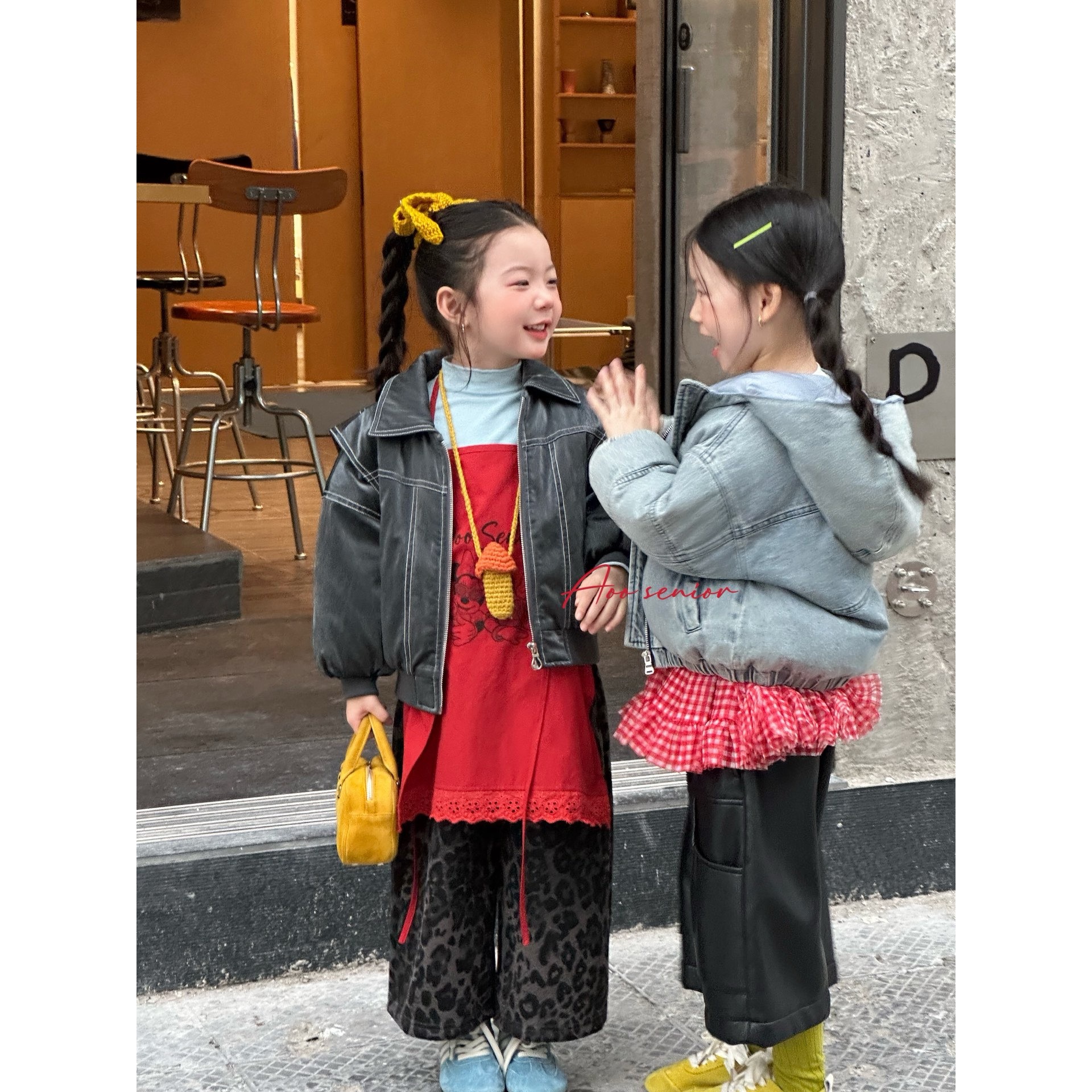 Aoo·25冬~半高领绣花打底衫25D58108