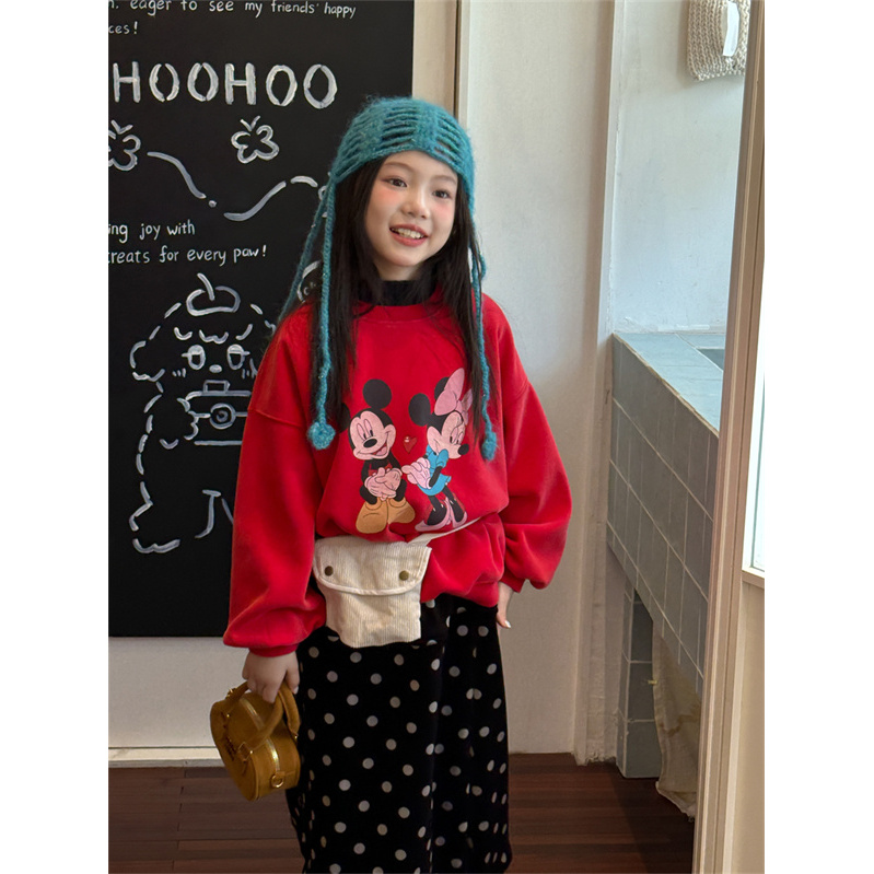 LJ·25冬~卡通加绒卫衣72508