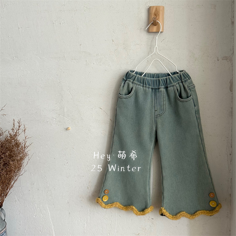 萌希·25冬~加厚牛仔裤K5969