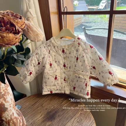 HOLA.CC·25冬~花边领棉服外套6741