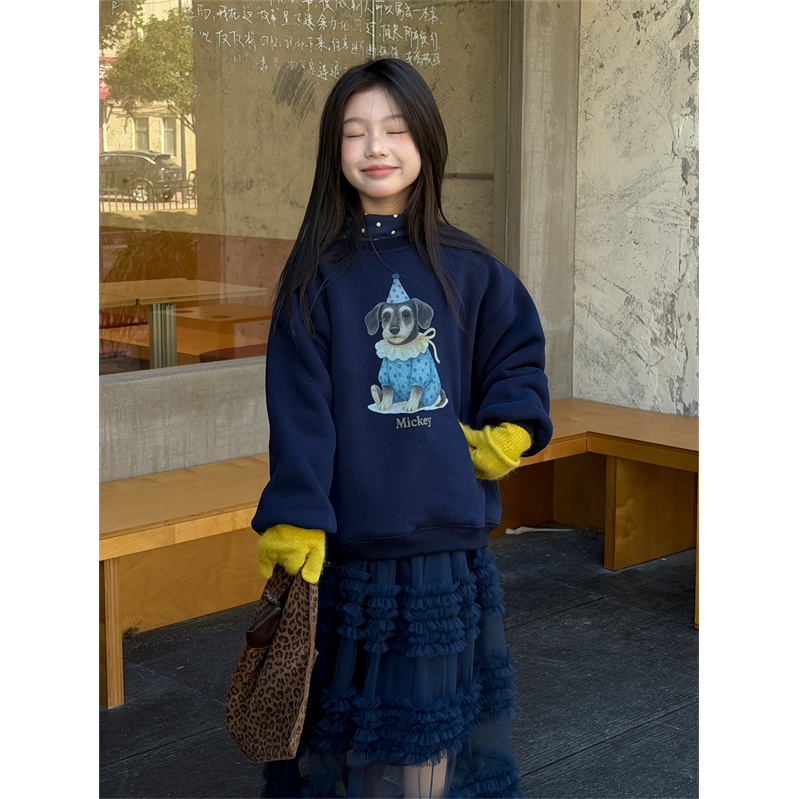 LJ·25冬~卡通加绒卫衣72069