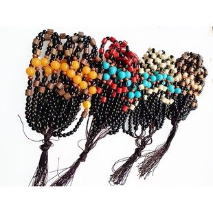 手把件绳链子挂绳天然鸡翅木把件绳手工编织绳手玩件绳