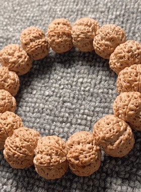 精品尼泊尔四4五5六6瓣双龙爆肉大小金刚菩提子手串矮桩蜂窝原籽