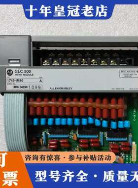 议价AB SLC500输入模块 1746-IM16，件，实物可维修