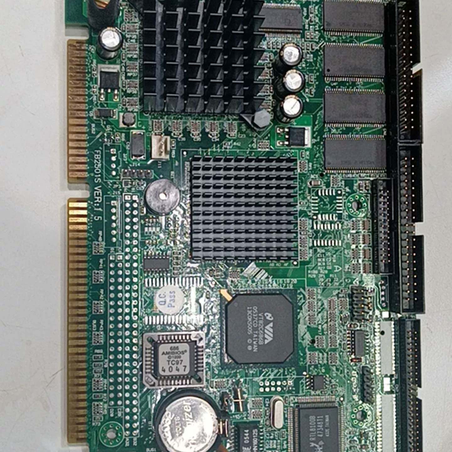 议价函数工控机设备主板 FB2501S VER1.5 集成网卡可维修翻新