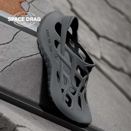 夏季简约潮流防滑运动拖鞋