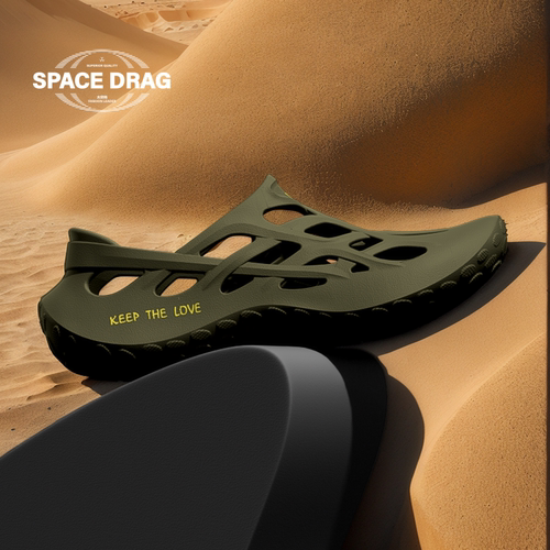 夏季简约潮流防滑运动拖鞋