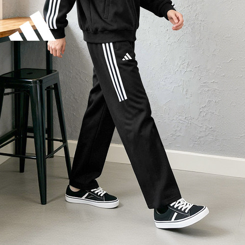 阿迪达斯直筒裤男运动长裤