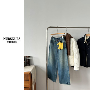 12.22大林私服 “冈山”100%棉 四季款 柔软亲肤宽松牛仔裤无弹