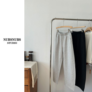 直筒加绒保暖休闲卫裤 12.3大林自制 避风港