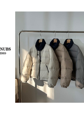 11.22大林自制“银河”两面穿白鸭绒羽绒服外套