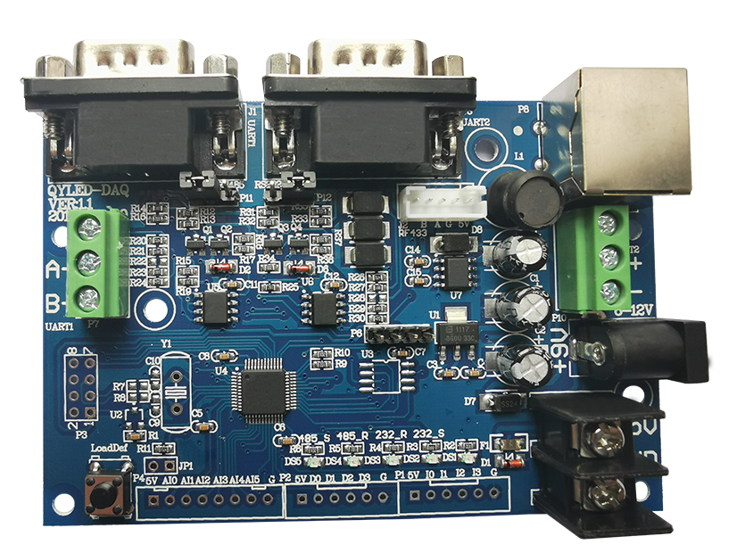 4-20ma电流模拟量环保212 MODBUS CAN接口 LED控制卡协议转换-封面