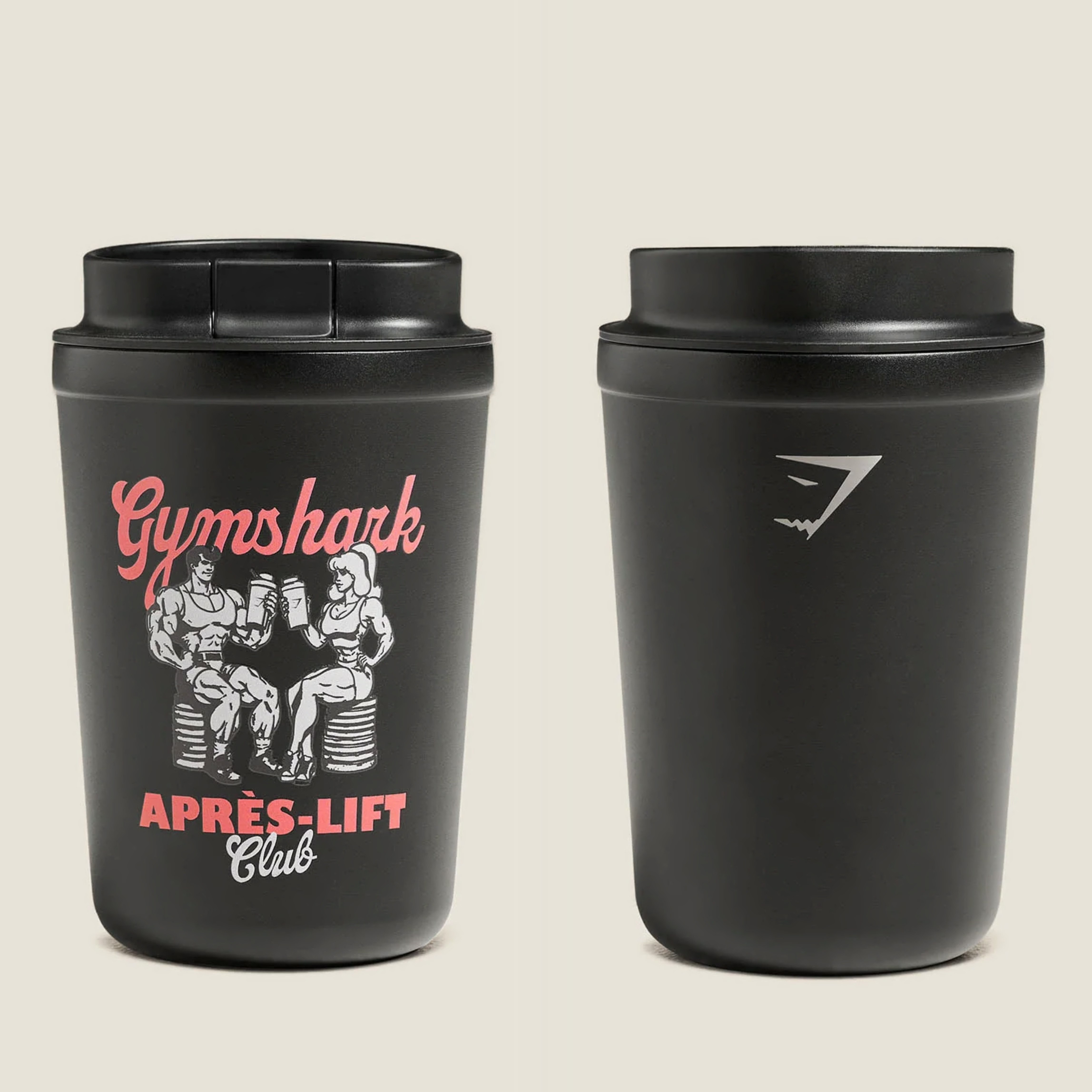 GYMSHARK鲨鱼500ML不锈钢运动杯图片