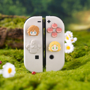 NS2任天堂switch2摇杆帽十字按键贴塞尔达ns1代硅胶摇杆套oled